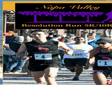 Tablet Screenshot of naparesolutionrun.com